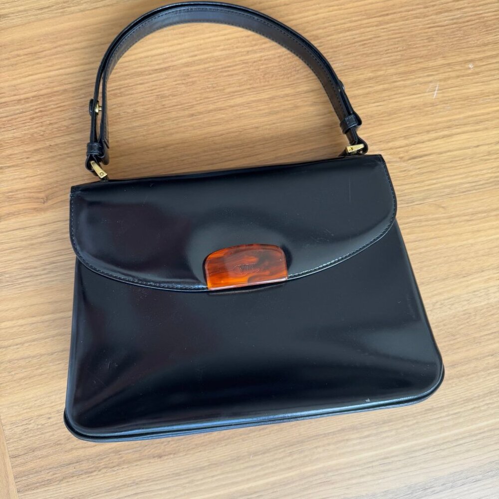 Vintage Rare Japanese leather handbag